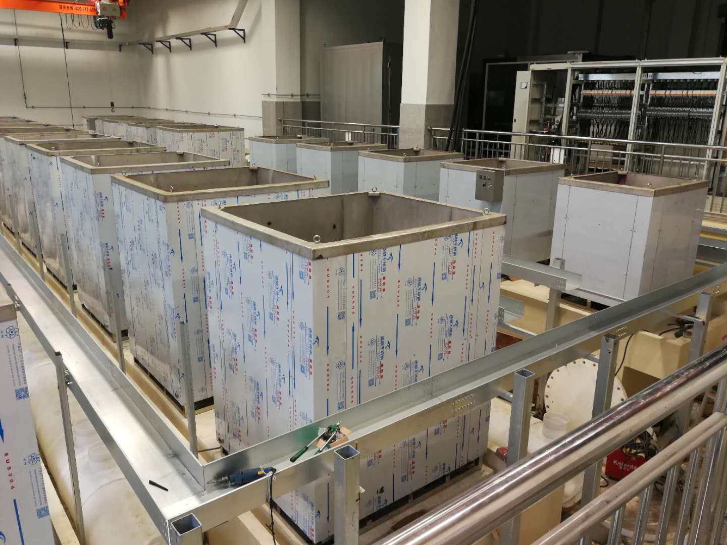 超聲波清洗線自動化控制